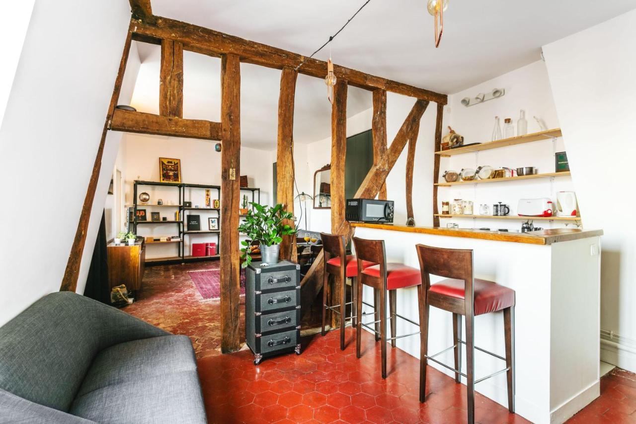 Montorgueil Area Paris Center City Apartment מראה חיצוני תמונה