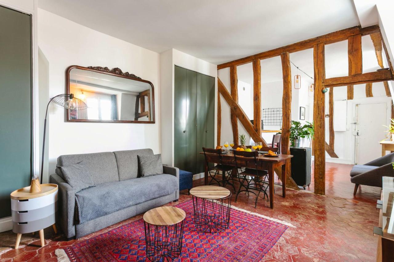 Montorgueil Area Paris Center City Apartment מראה חיצוני תמונה