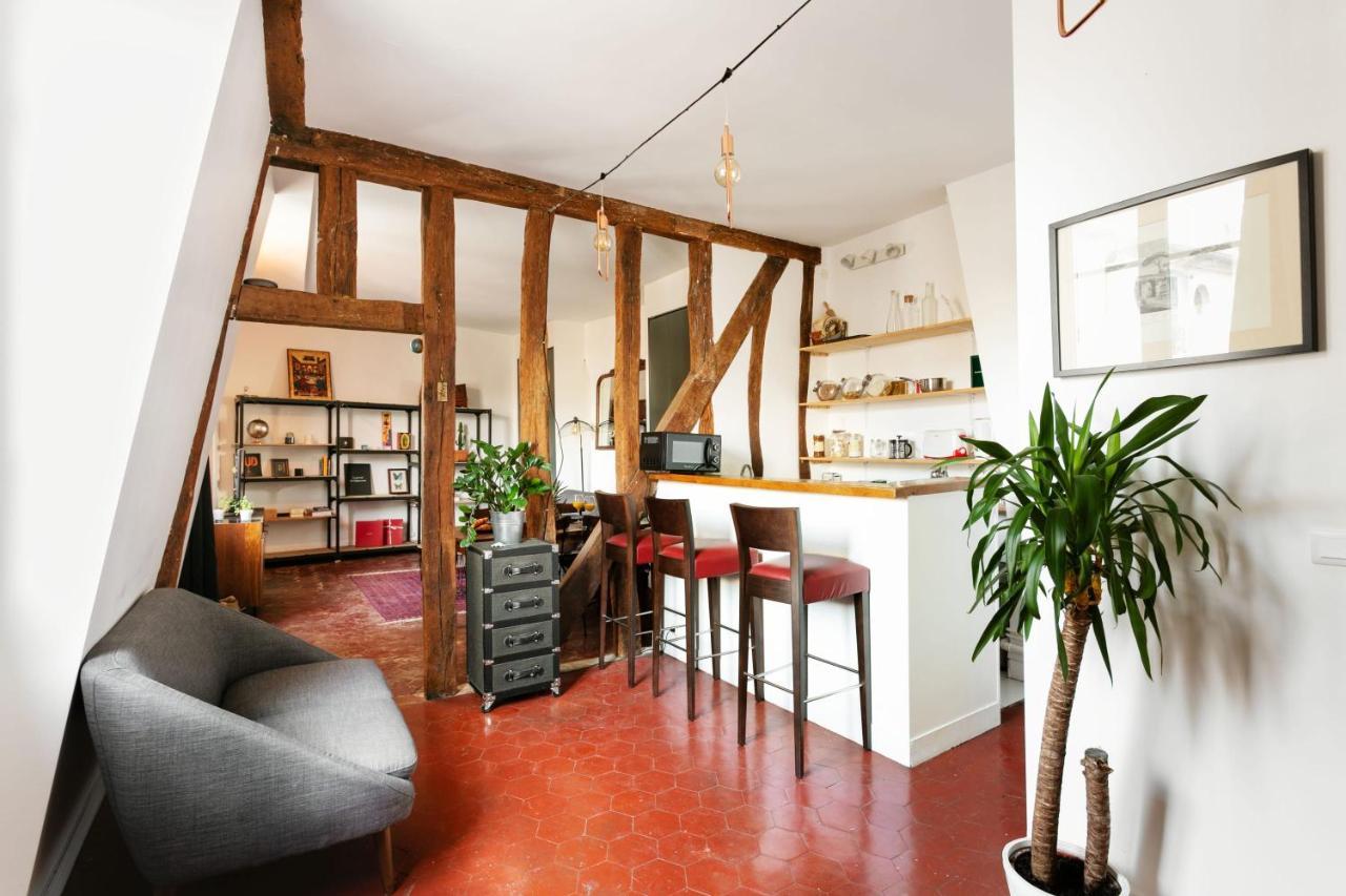 Montorgueil Area Paris Center City Apartment מראה חיצוני תמונה