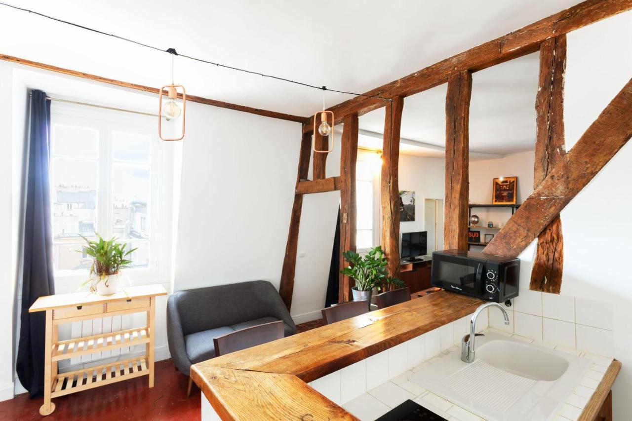 Montorgueil Area Paris Center City Apartment מראה חיצוני תמונה
